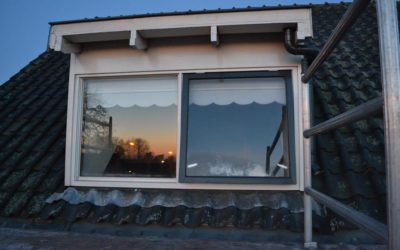 Houtrot aan het dakkapel